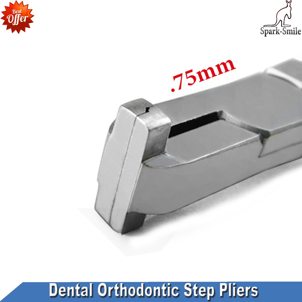 Detailing Step Plier Archwire Making Bending Forming Loop Orthodontics .75mm New