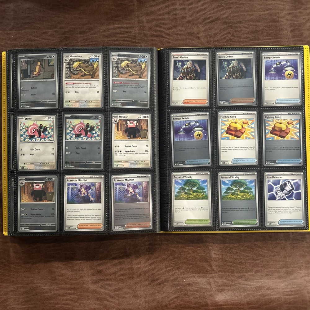 Pokemon MEGA EVOLUTION ME01 Complete Master Base Set including all RH & EXs