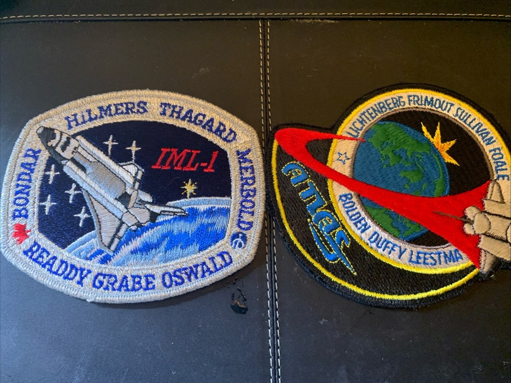Vintage Space Shuttle Patches
