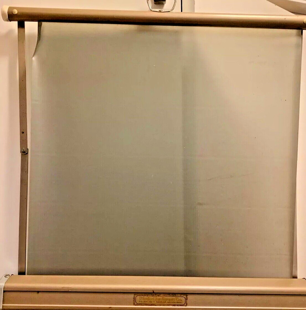 Vtg Projector Screen Hanging Movie SMALL