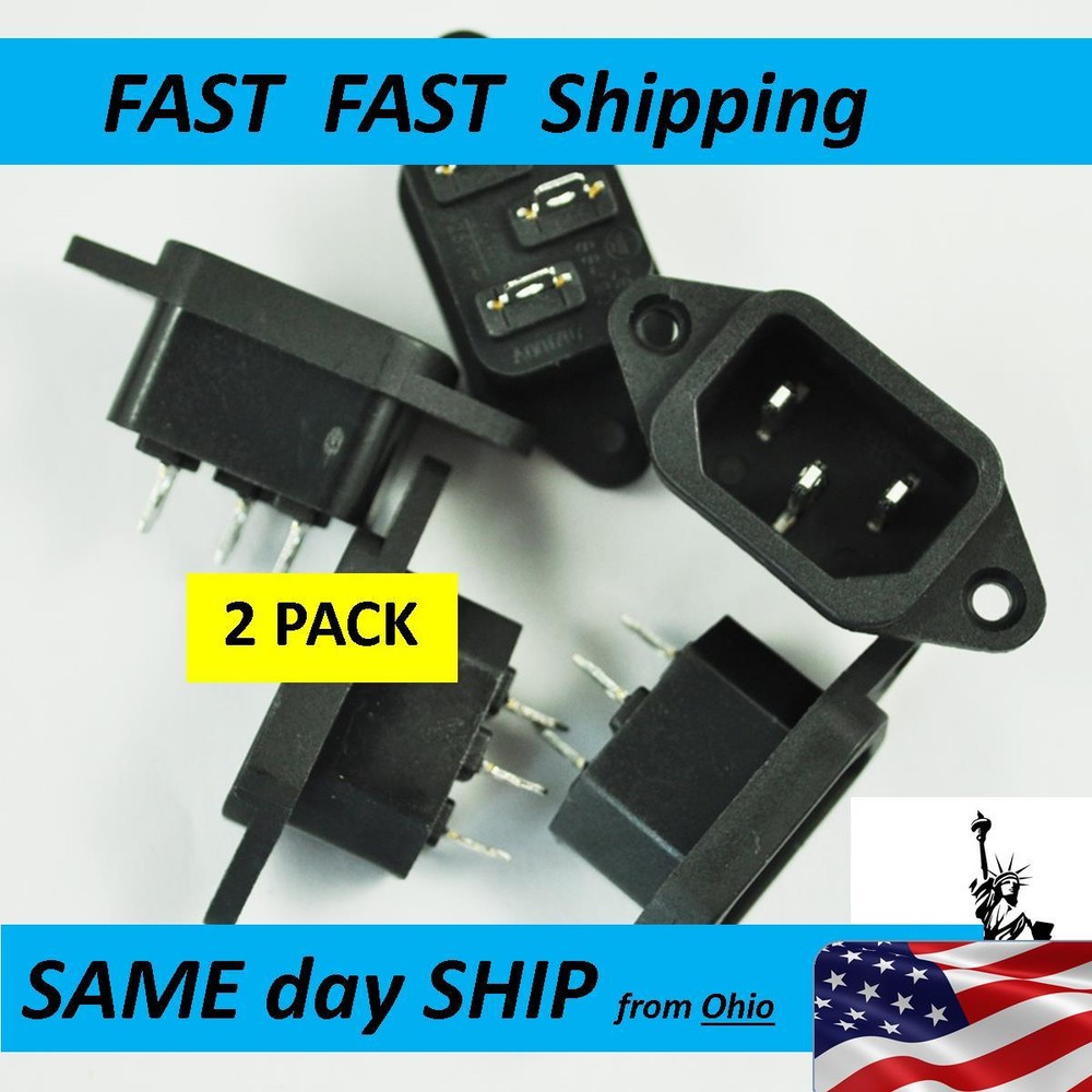 IEC320 2 hole replacement