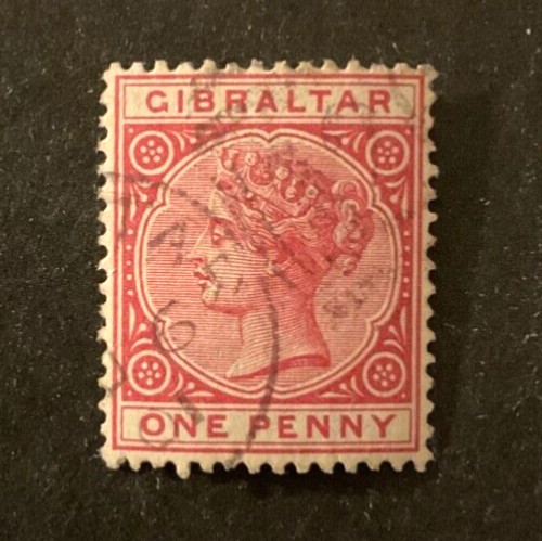 Stamps Gibraltar Scott #10 used
