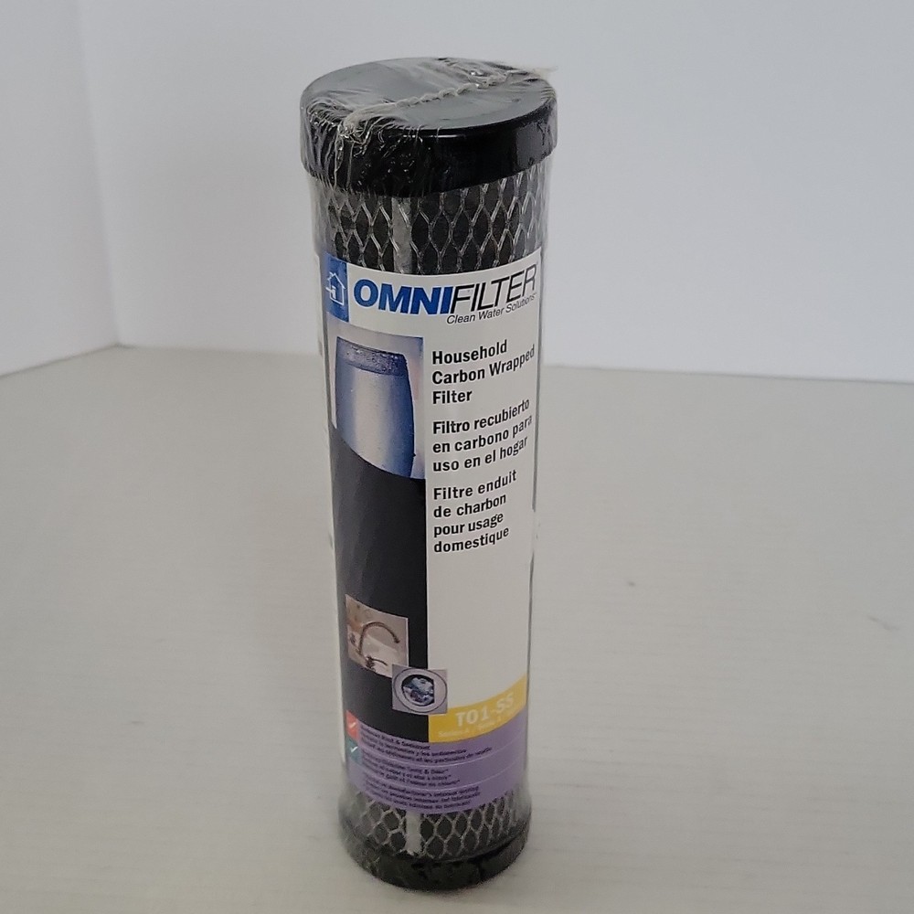 OmniFilter T01-SS Carbon Water Filter Replacement 10 Inch NSF New