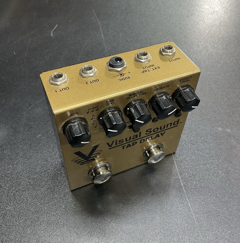 Visual Sound Tap Delay Effects Pedal