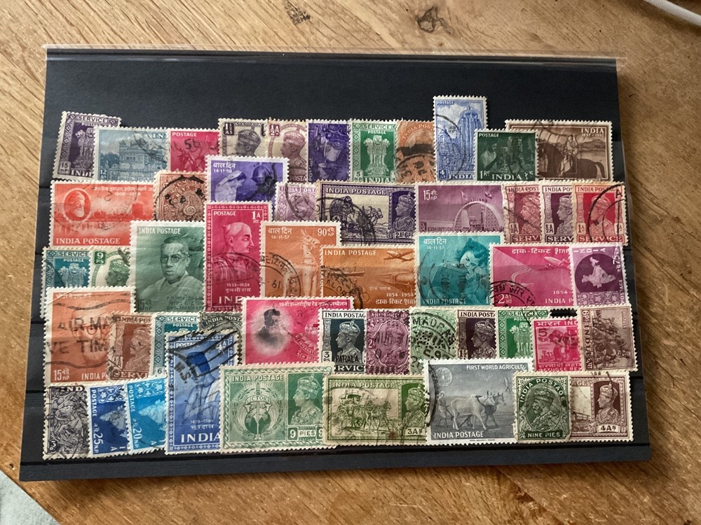 India mounted mint or  used  stamps  B1817