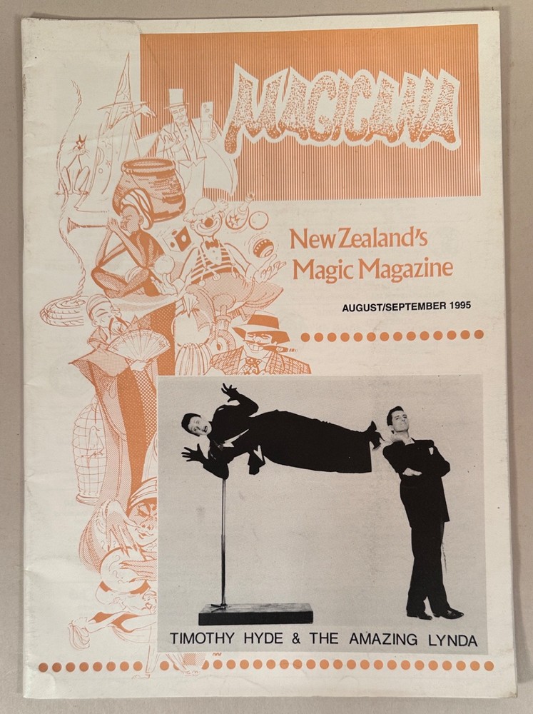 Magicana Magic Magazine August/September 1995
