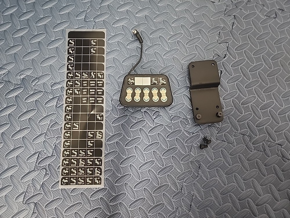 Quickie Rnet Wheelchair 5-button Seat Control Switch Box MSC5P0315126