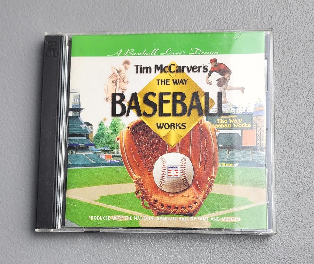 - Tim Mccarver's The Way Baseball Works - Windows Pc Cd-rom