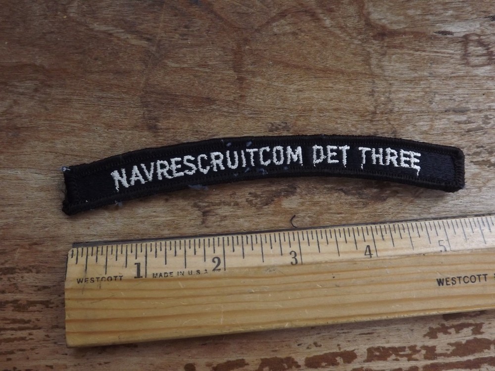 Navy NAVRESCRUITCOM DET THREE Tab - INV# C1254