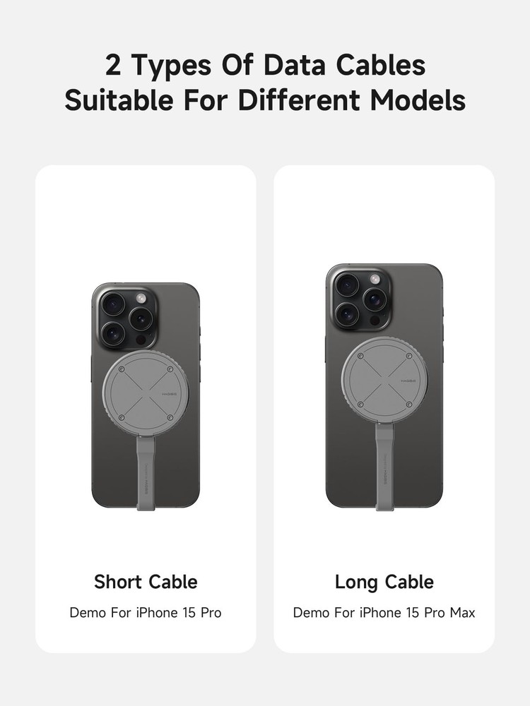 Hagibis Short USB 4 Cable, 240W Charging U-Type C 40Gbps Data Grey