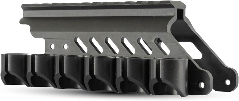 Side Saddle Shotgun Shell Holder V2 | Compatible with Mossberg 590/Shockwave Ser