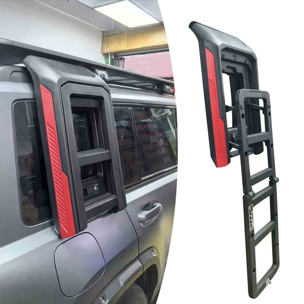 1PCS Foldable Side Ladder Red Side Window Step side Ladder fit for iCar V23 2024