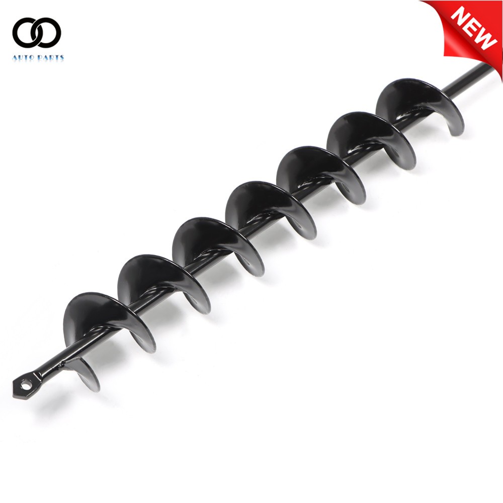 32"×2" Extended Length Auger Drill Bit Post Hole Digger Earth Auger Bulb Planter