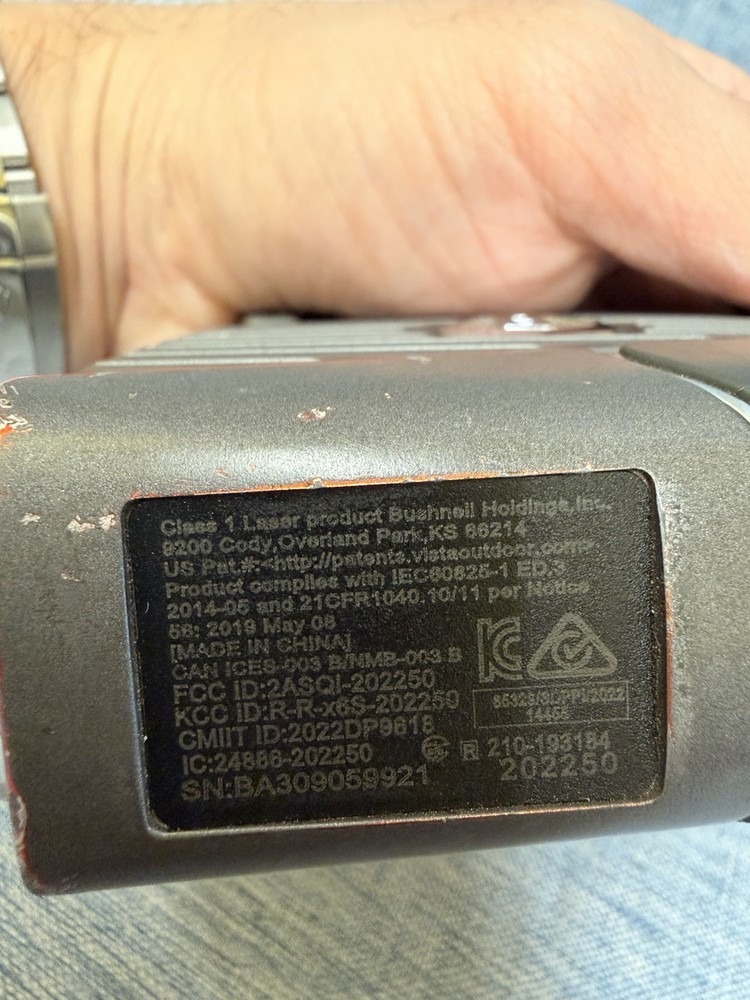 Bushnell Pro X3 Golf Rangefinder USED