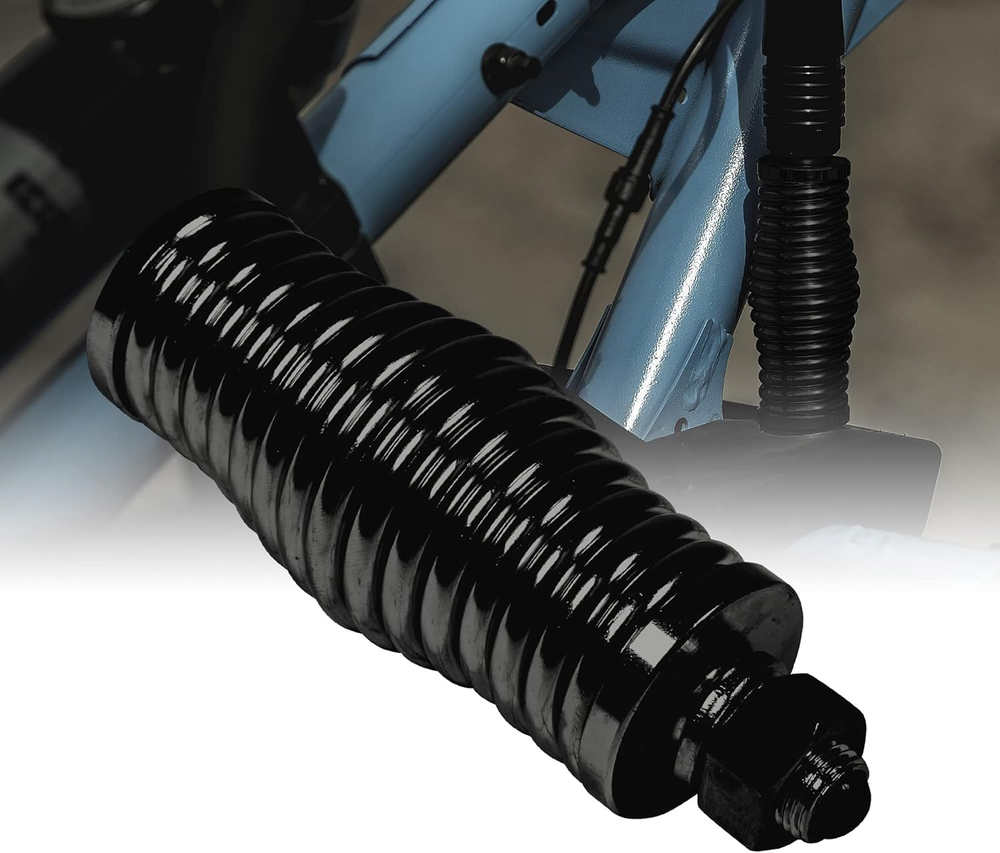 2pc Heavy-Duty LED Whip Light Spring Mount Base [Black-Finish] [Quick Release]