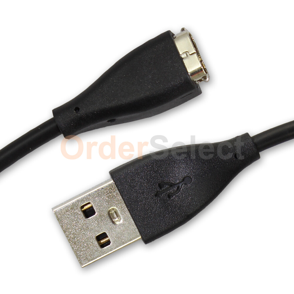2X USB Charger For Fitbit Charge HR Smart Watch Tracker Sync Cord Charging Cable