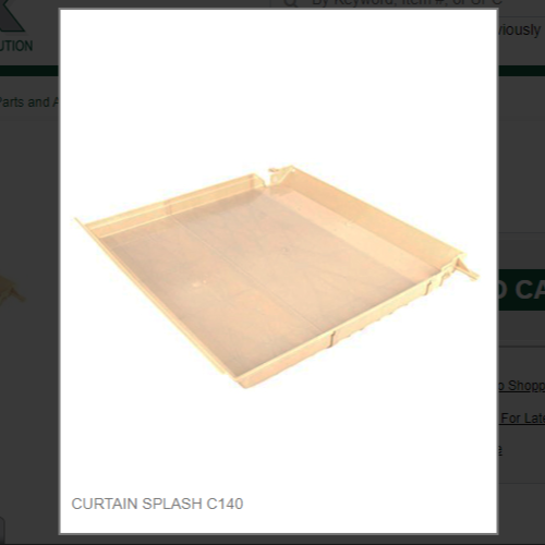 CURTAIN SPLASH C140 # 9051154-14