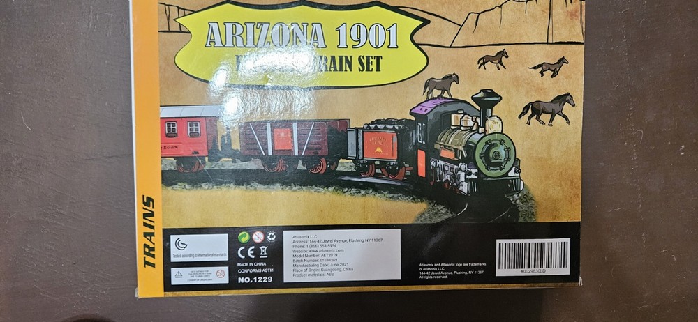 Arizona 1901 Battery-Powered Train Set