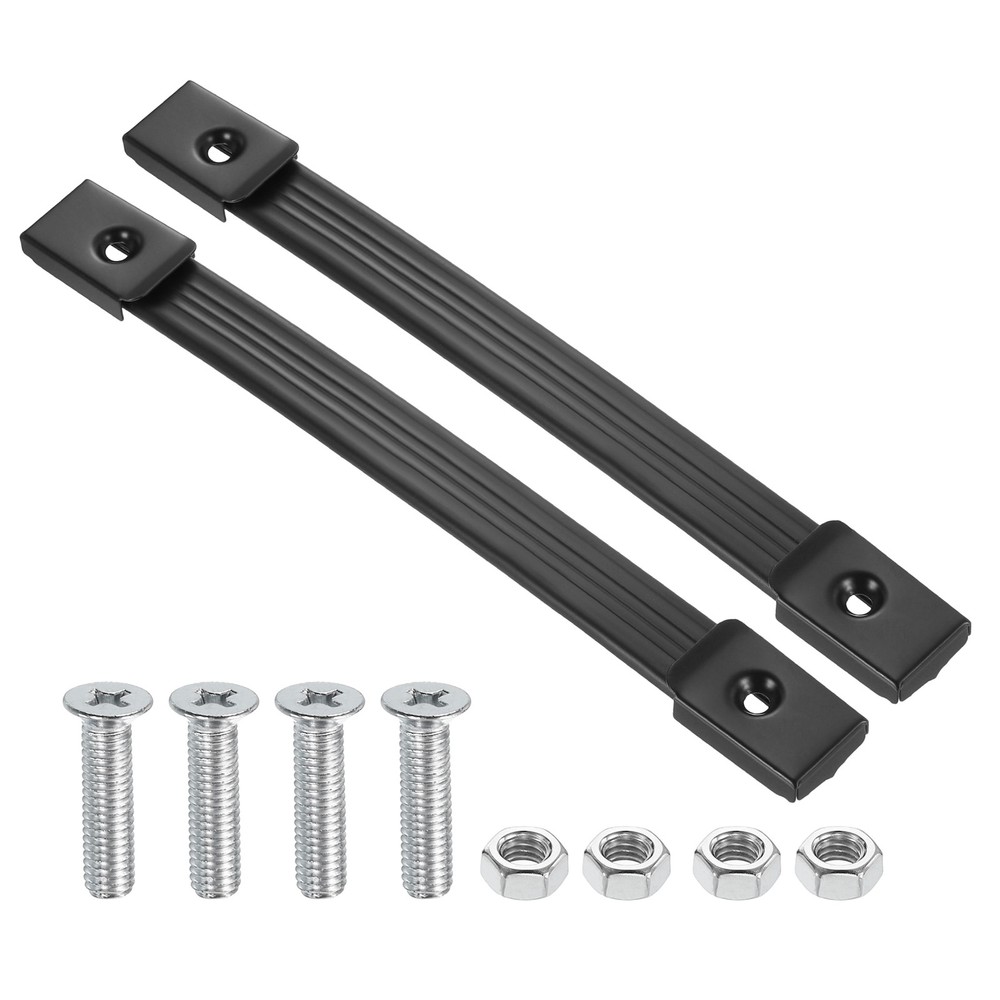 2 Pieces 9.7 Inches Speaker Cabinet Strap Handles, Pull for Speaker Case, Black