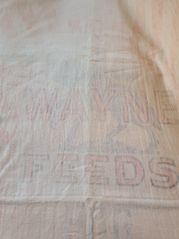 Vintage Wayne Feeds Hog Supply Bag