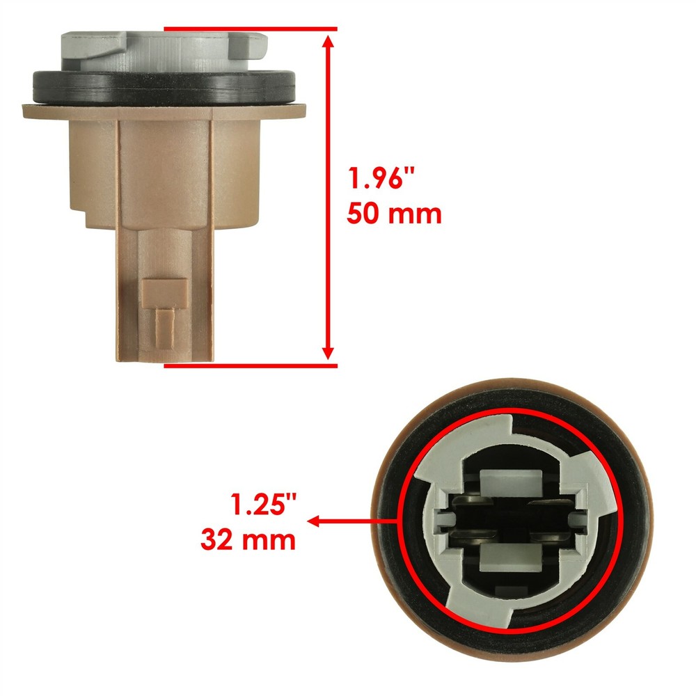 2 Taillight Socket Fits Polaris 4011101 Taillight Socket