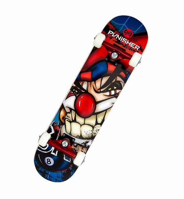 Punisher Skateboards JESTER 31" Complete Skateboard