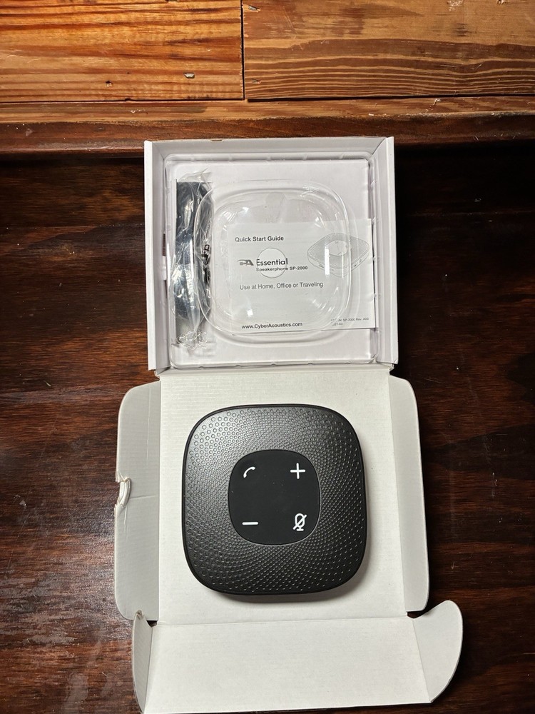 Cyber Acoustics Conference Speakerphone (SP-2000) - USB and Bluetooth, Advanced