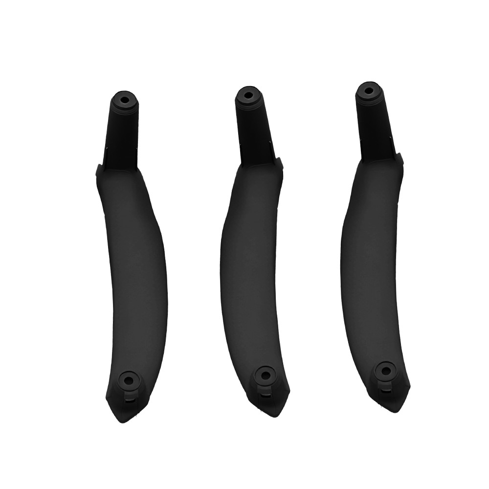 3PCS Black Inner Door Handle Pull Cover For 2008-2013 BMW X5 X6 E70 E71 E72 NEW
