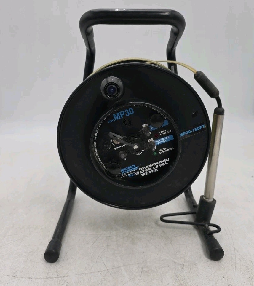 MicroPurge Basics Drawdown / Level Meter. 150' model MP30