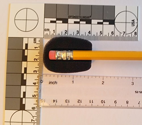 CA132 Larger Foam Microphone Windscreens (Microphone Covers) 3-Pack