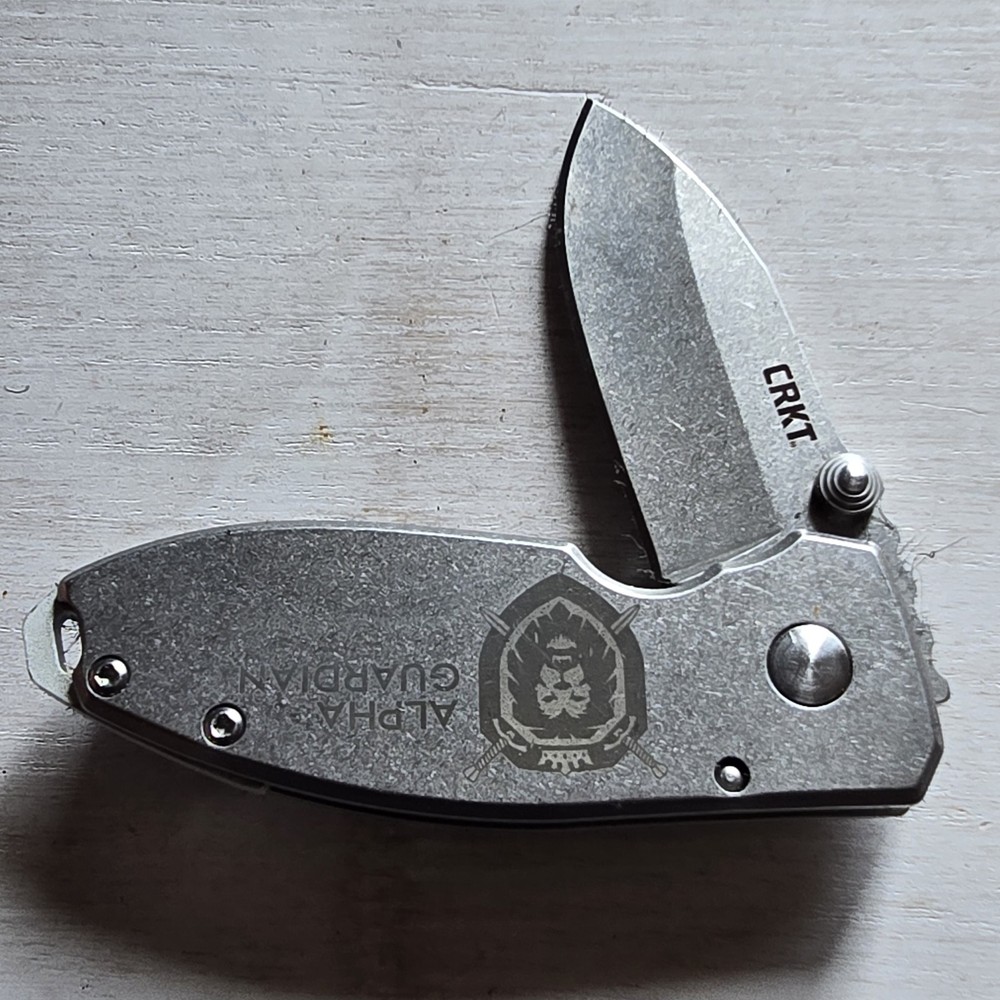 CRKT SQUID PLAIN EDGE FRAMELOCK KNIFE