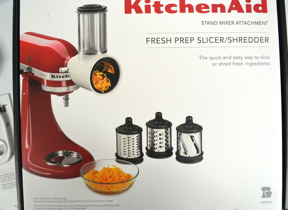 KITCHENAID Slicer/Shredder + Grinder/Sausage Stuffer Attachment *Model # KSMGSSA