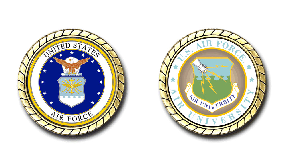 US Air Force Air University Challenge Coin Officially Licensed