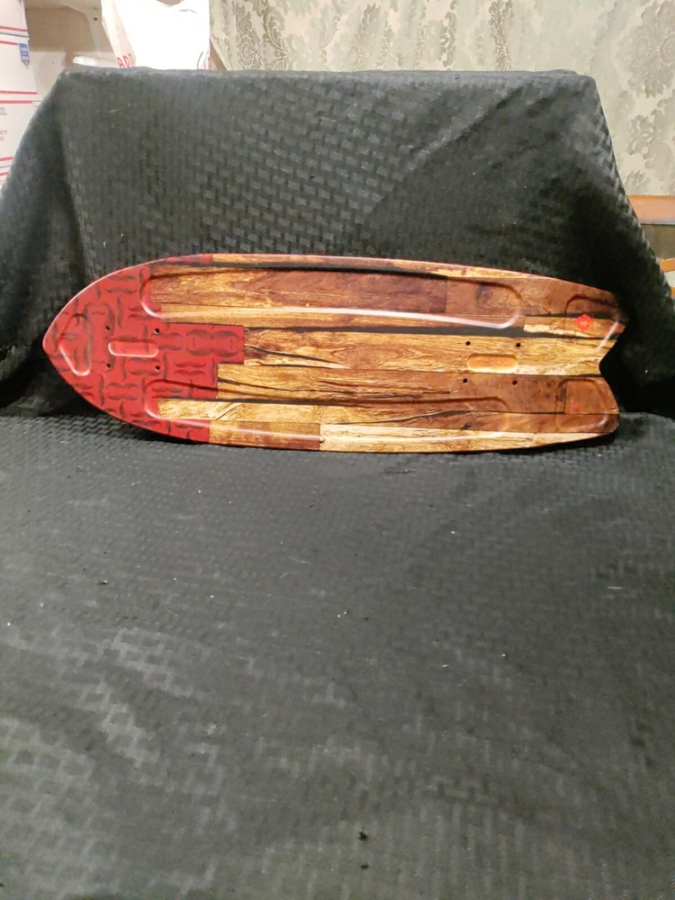 Aluminati Skateboard Deck. Rare Test Design. Just Deck Never Used