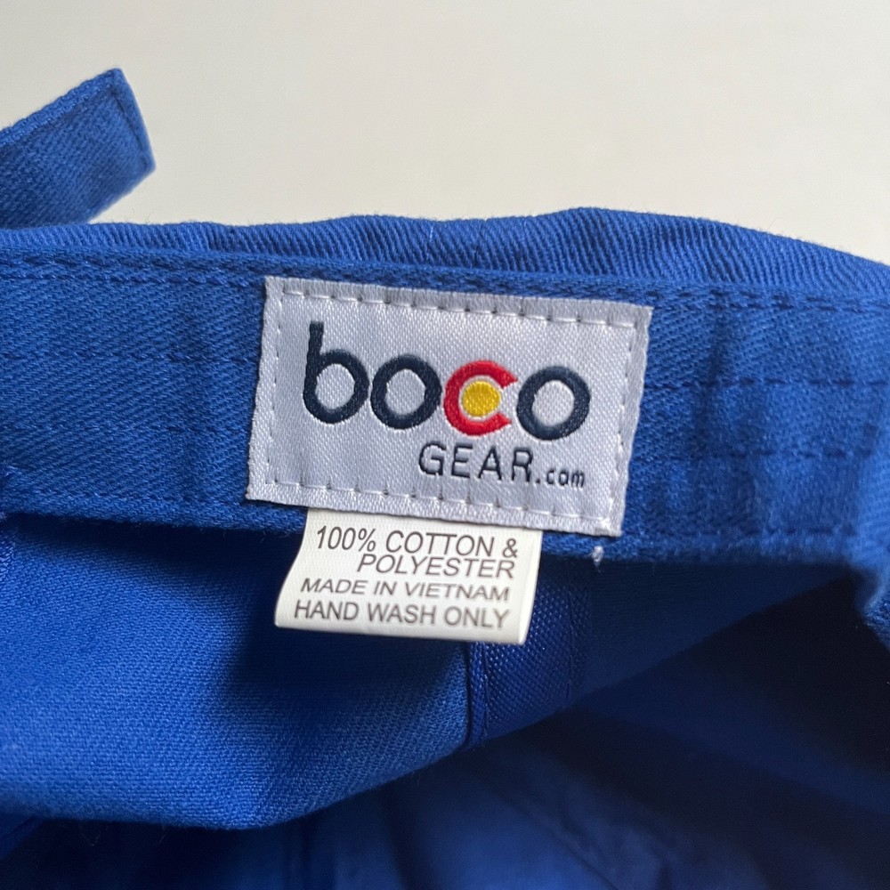 Brooks Running Cap Hat BOCO Gear Cotton Polyester Adjustable Let's Run There