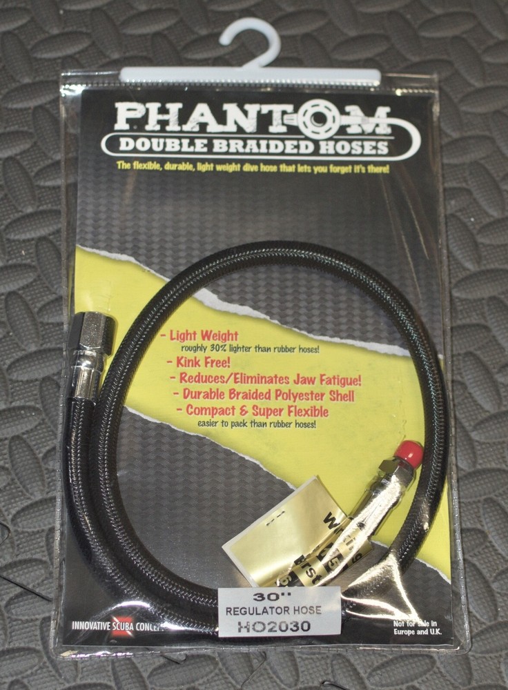 Phantom Double Braided regulator hose 30"
