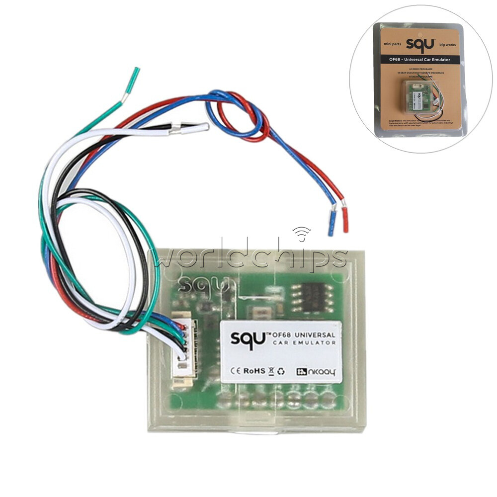 SQU OF68 Universal Car Emulator Diagnostic Supports IMMO/Seat Occupancy Sensor