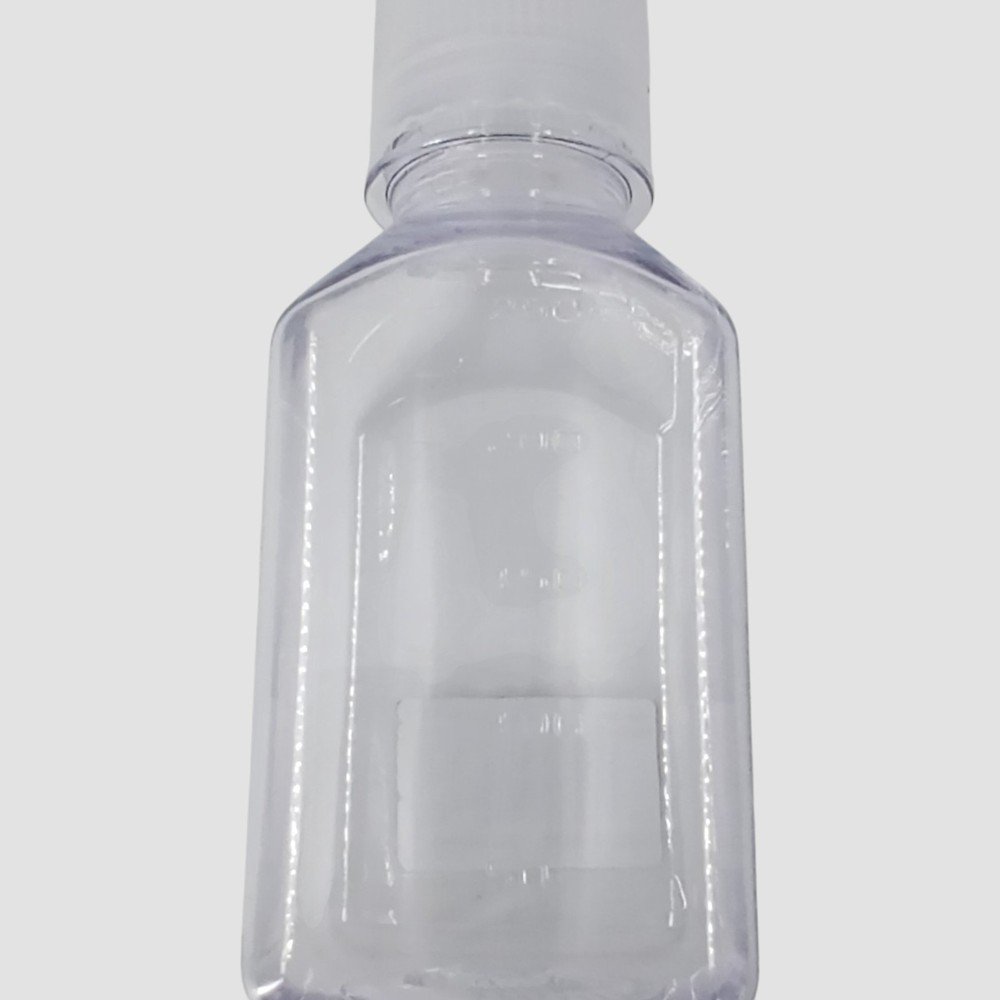 Nalgene Transparent Lexan Square Storage Bottle 8 Oz.