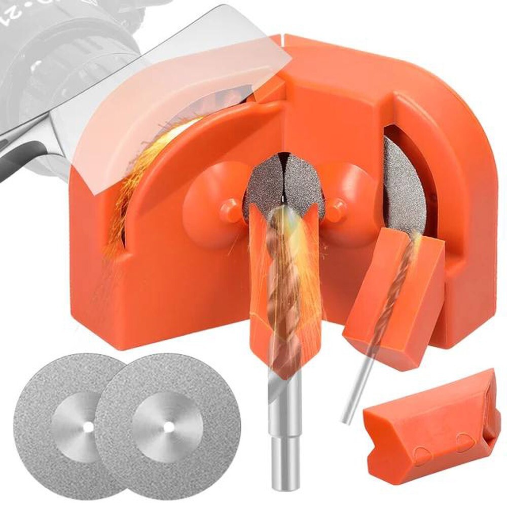 Electric Drill Bit Sharpener Multifunction Scissor Knife Drill Sharpening Tool