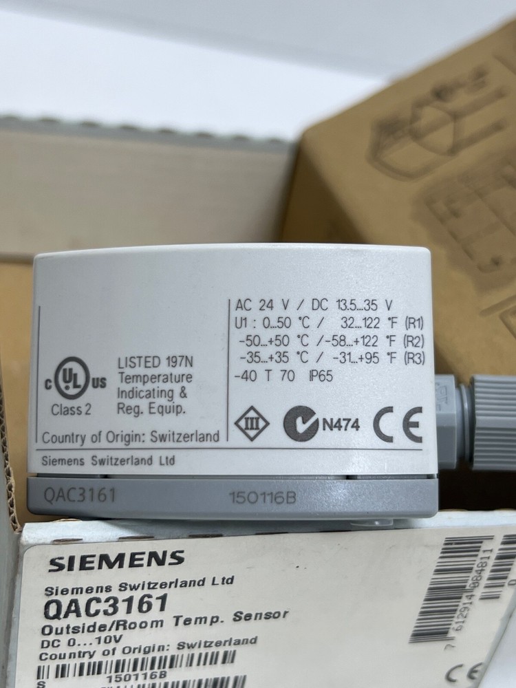 SIEMENS QAC3161 Outside Temperature Sensor