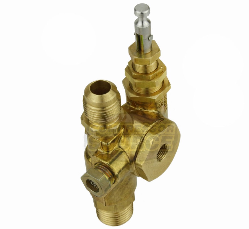 Air Compressor Pilot Unloader Check Valve Combo 95-125 PSI