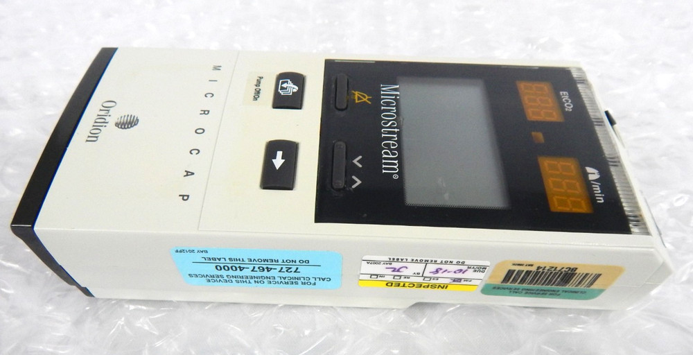 ORIDION MICROCAP HANDHELD CAPNOGRAPH S/N 175