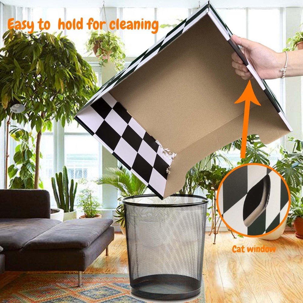 Extra Large Cat Cardboard Scratcher Double Sided Pad