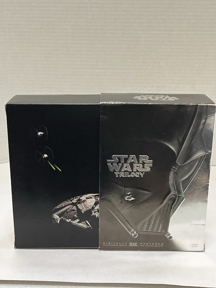 STAR WARS 2004 TRILOGY - EMPTY: ORIGINAL 4- DISK BOX SET EMPTY BOX **REPLACEMENT