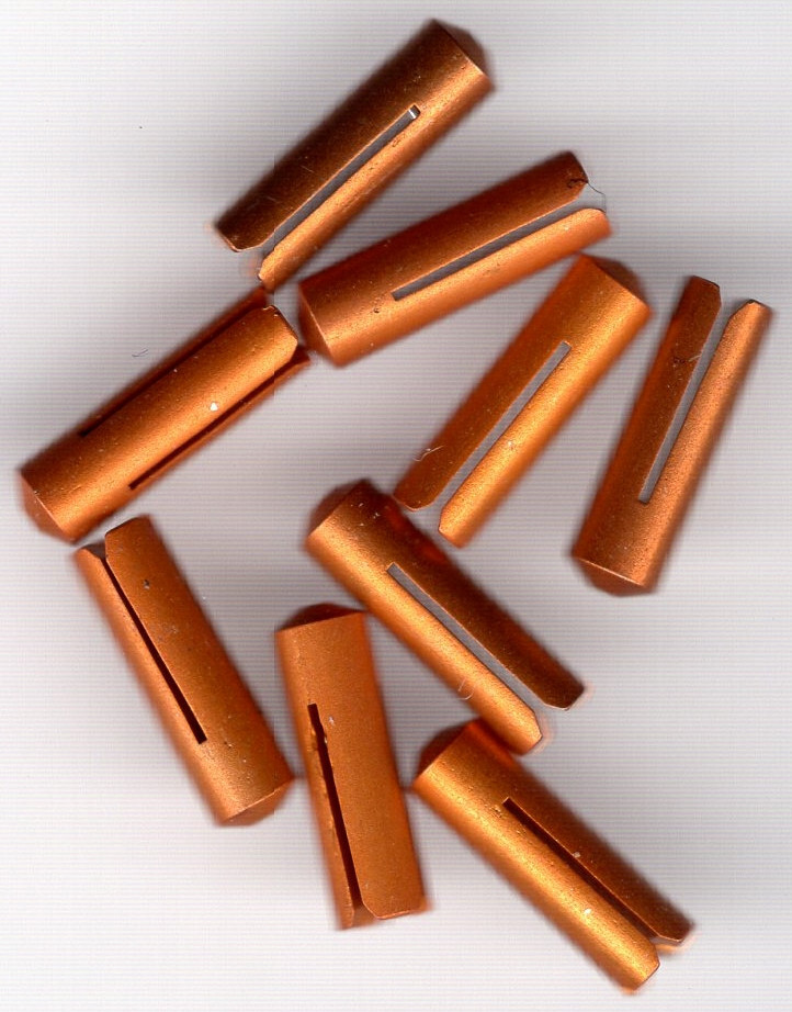 GOLD Dart Flight Protectors: 3 per set