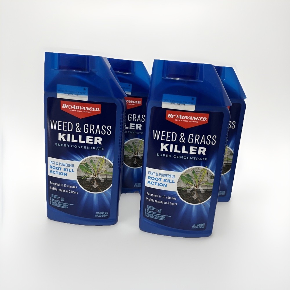 BIOADVANCED 32 oz. Super Concentrate Weed And Grass Killer 4-Pack