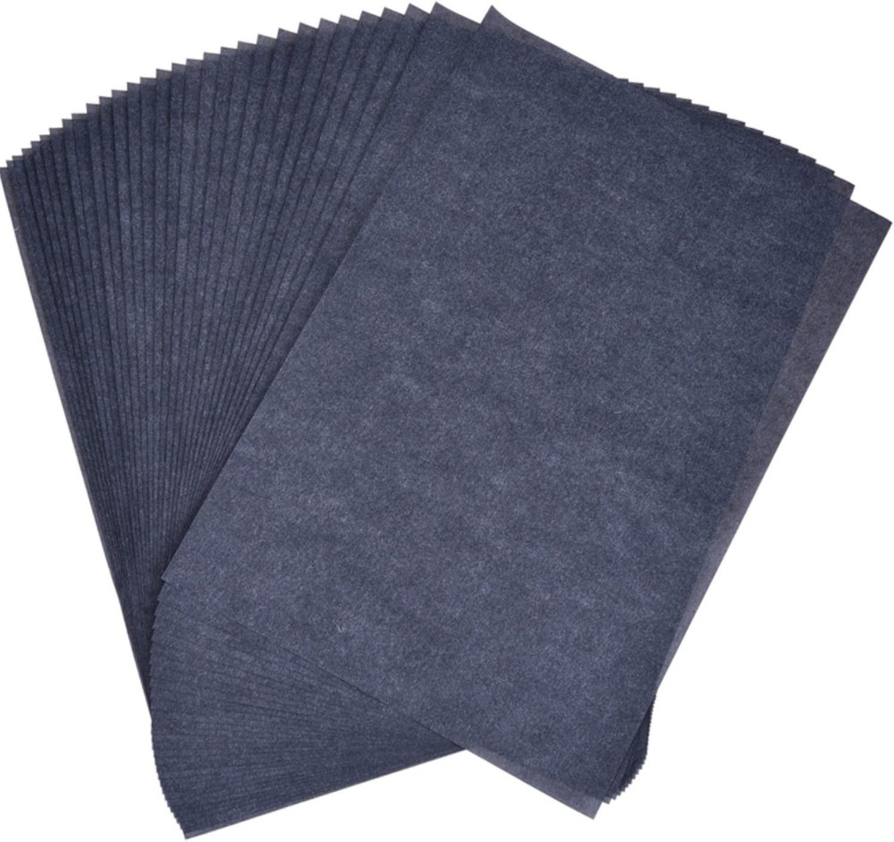 Smooth Finish 30 Pack Carbon Transfer Paper - Create Clear Designs Effortlessly