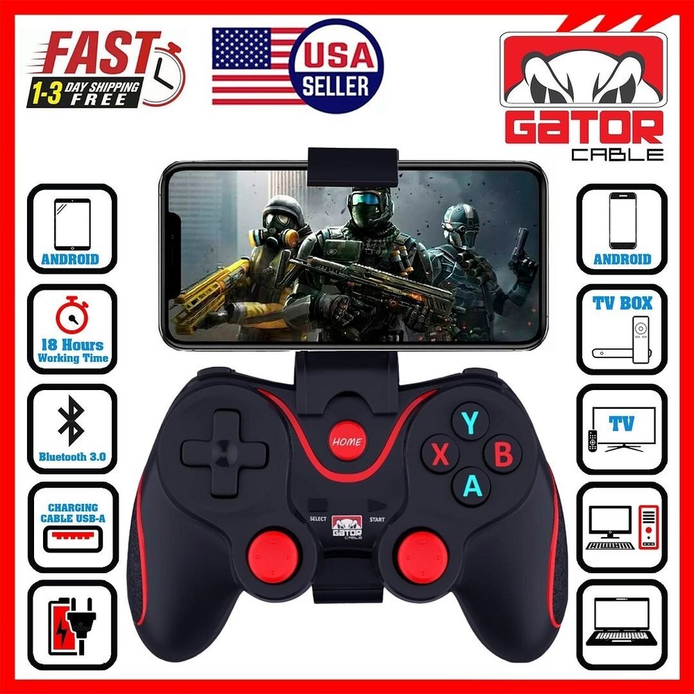 Wireless Game Controller Bluetooth 5.0 Gamepad For Android iOS iPhone Tablet PC