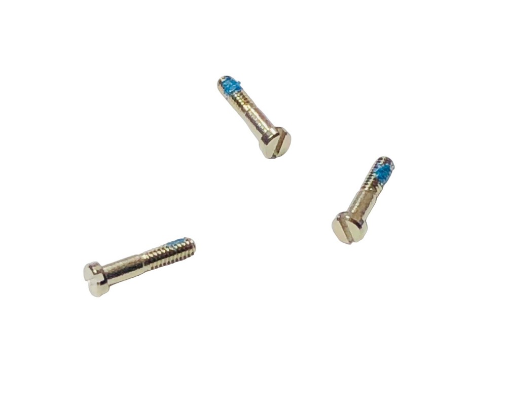 Ray Ban RB4330 Chromance Silver Replacement Temple Hinge Screws Genuine