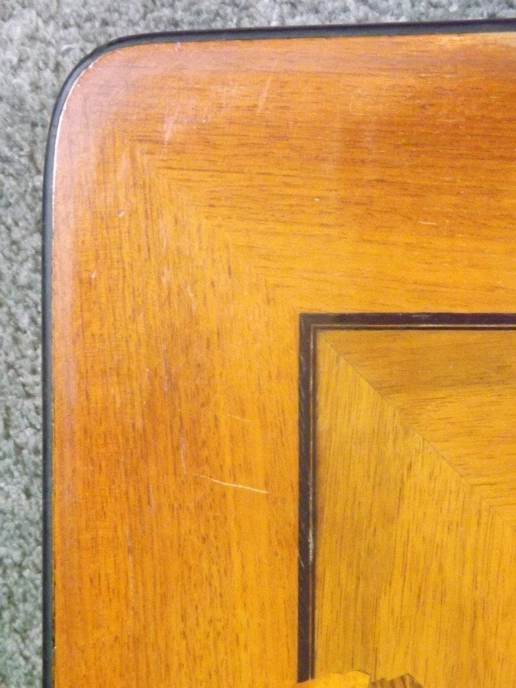 Wilhelm Renz Antique Inlaid Table